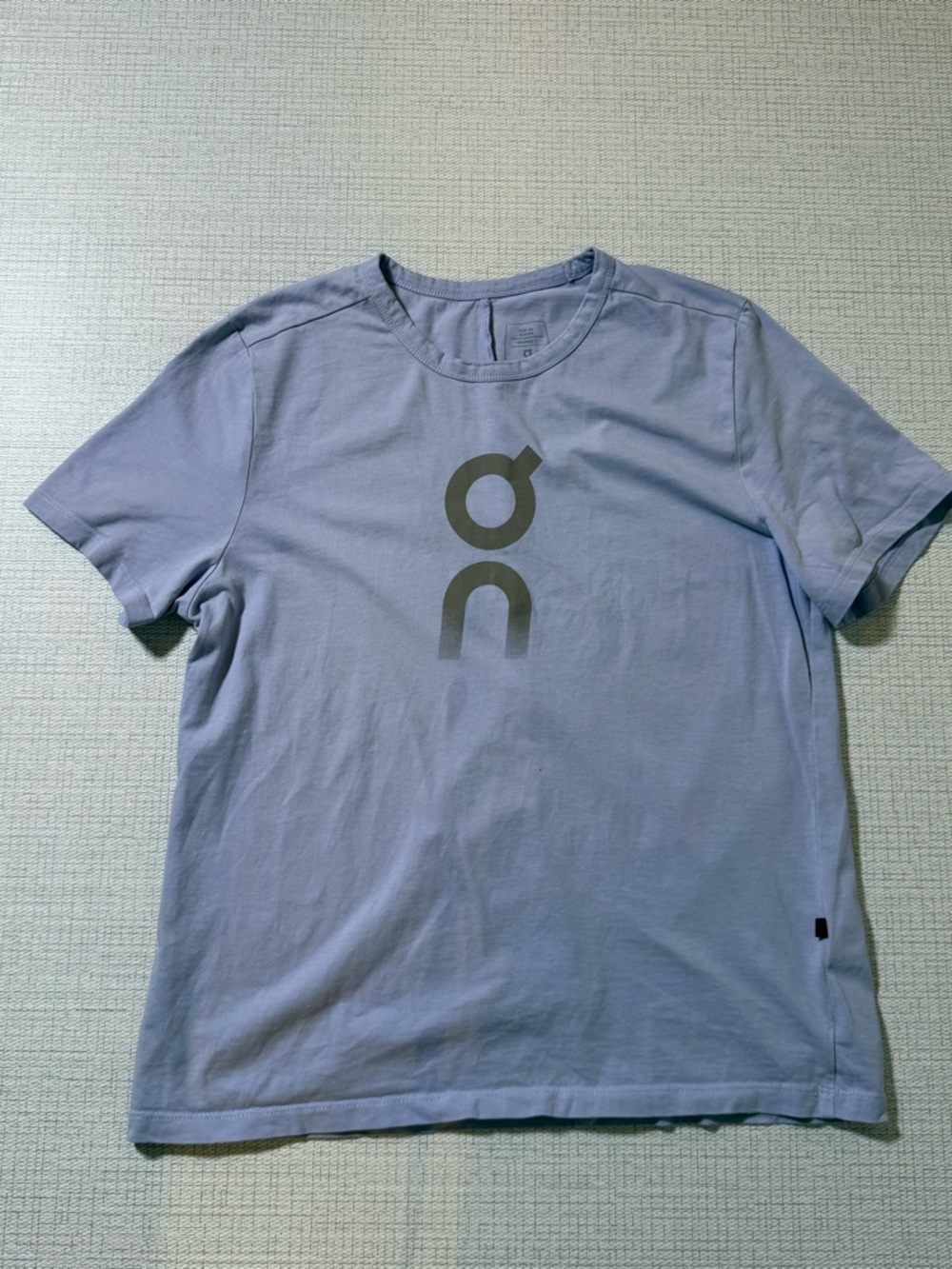 On Running Crew T-Shirt in Light Blue - Womens
